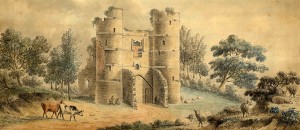 Image of Donnington Castle, unsigned drawing, c. 1850